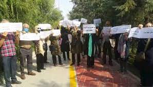 تجمع بازنشستگان در تهران و کرج 1 تجمع بازنشستگان در تهران و کرج