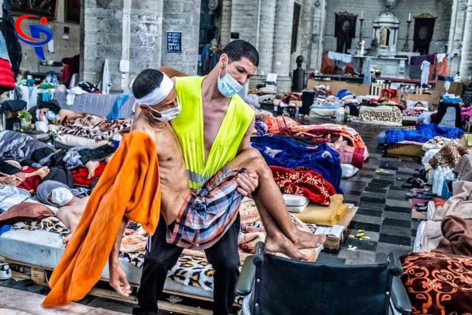 تداوم اعتصاب غذاى پناهجویان در بلژيک