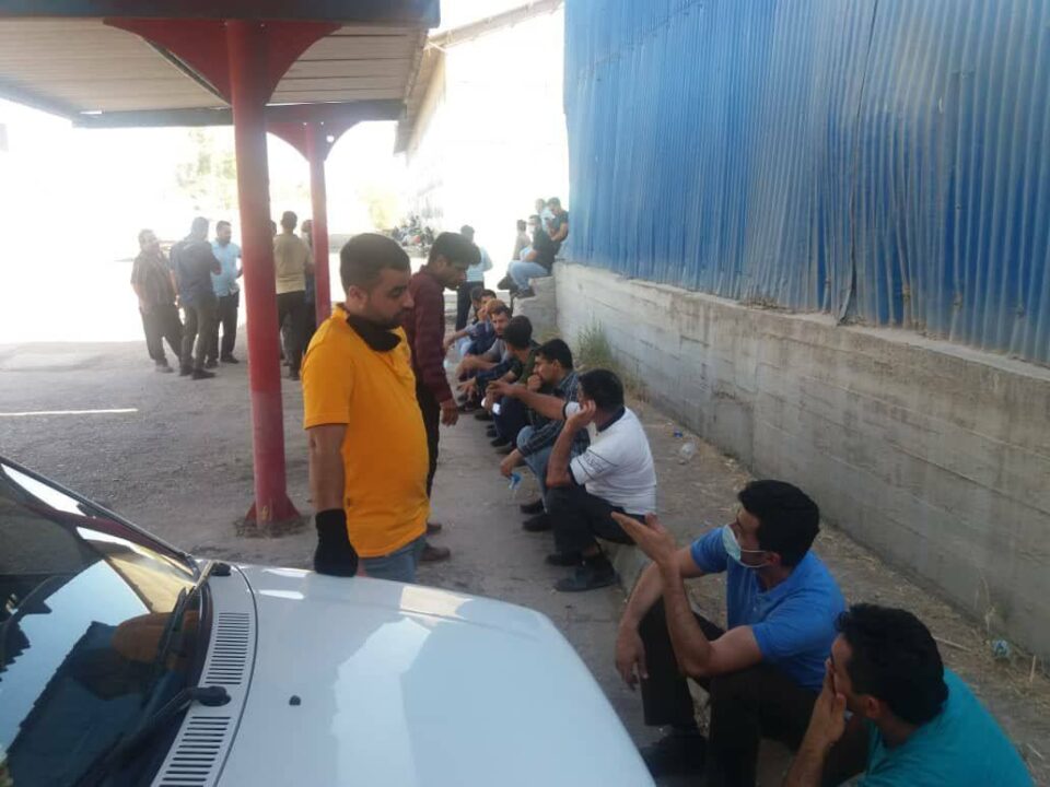 چهارمین روز از اعتصاب کارگران هفت تپه 2