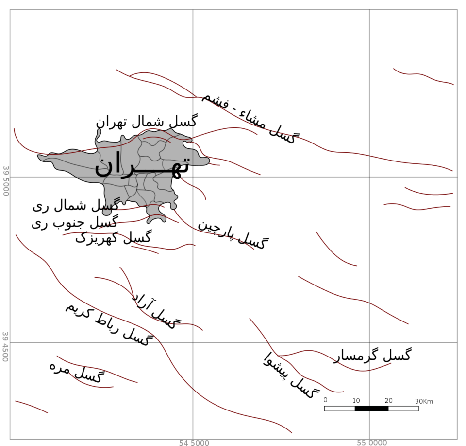وقوع زمین‌لزره در حومه استان تهران