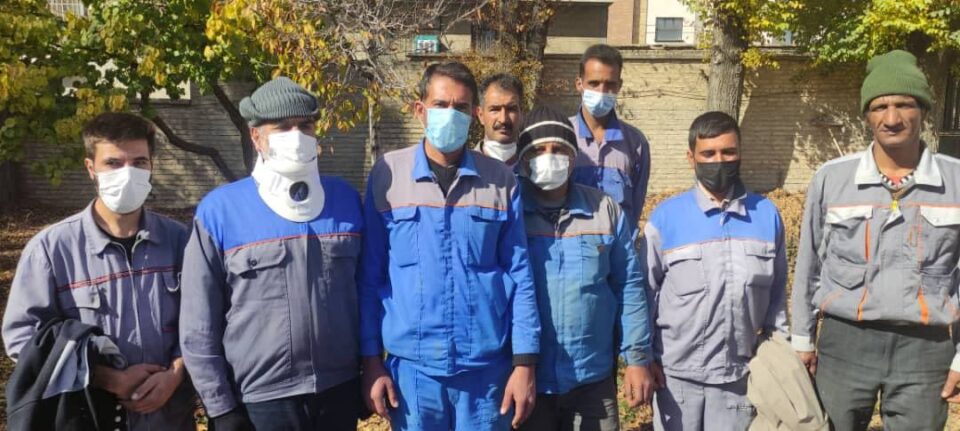 نارضایتی کارگران فضای سبز شهرداری شهرکرد