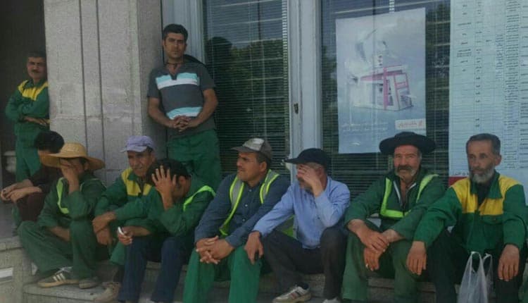 نارضایتی کارگران فضای سبز شهرداری شهرکرد 1 نارضایتی کارگران فضای سبز شهرداری شهرکرد