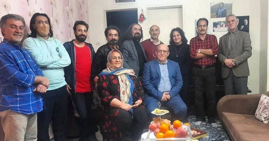 دیدار جمعی از فعالان مدنی با علی خردگرا و آتنا دائمی