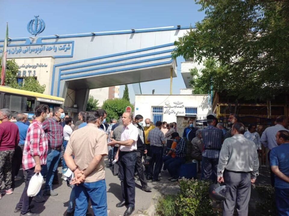 آزادی ۱۰ نفر از رانندگان بازداشت شده خطوط بی آرتی شرکت واحد