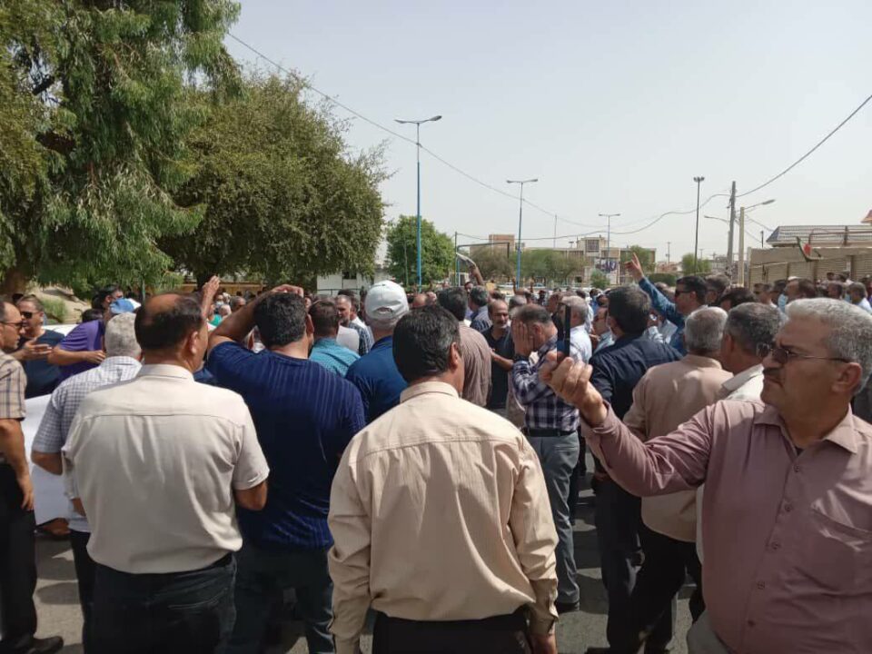 تجمع اعتراضی سراسری بازنشستگان تأمین اجتماعی 3