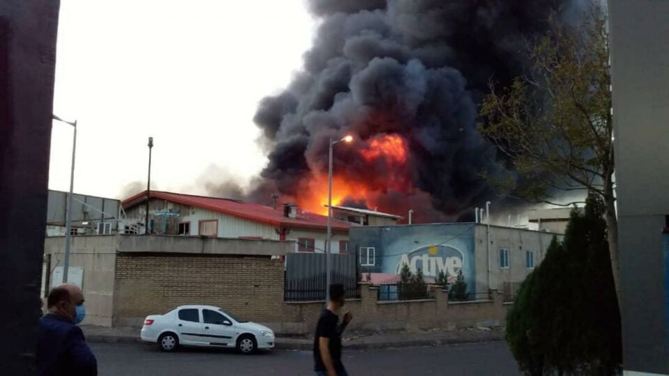 انفجار مهيب در بندر كنگان2