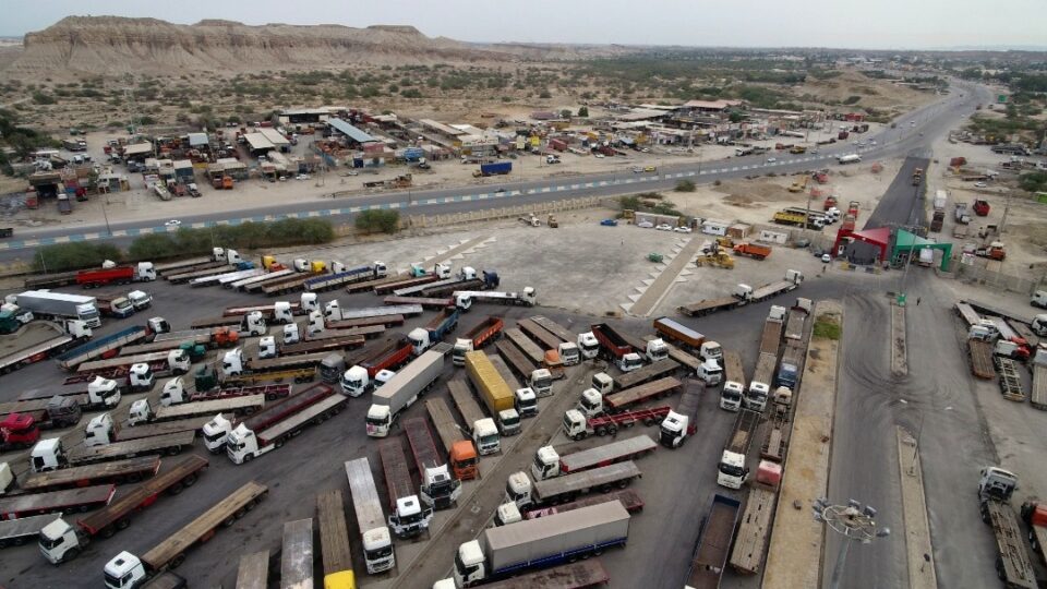 تجمع رانندگان خودروهای باری استان هرمزگان1