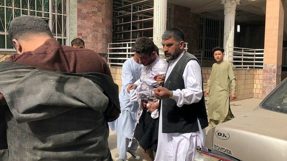 انفجار در مراسم روز خبرنگار در مزارشریف