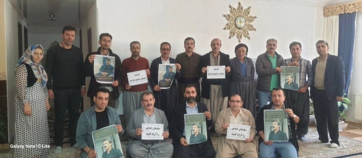 حمایت فرهنگیان از "سلیمان عبدی" معلم اهل سقز