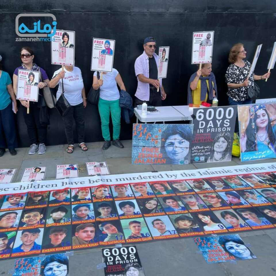 تداوم حمایت از اعتراضات سراسری مردم ایران در لندن2