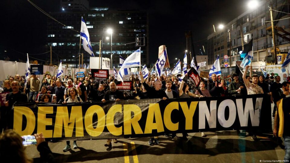 موج جدید اعتراضات در سراسر اسرائیل علیه طرح دولت نتانیاهو 1