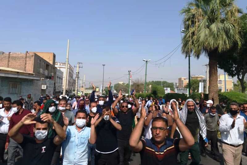 اعتراض کارگران نیشکر هفت تپه به واگذاری شرکت به بخش خصوصی2