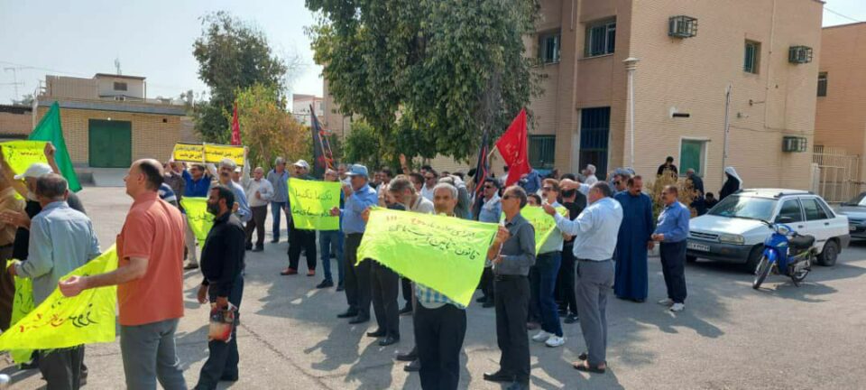 تجمع‌ بازنشستگان در یکشنبه‌های اعتراضی 2