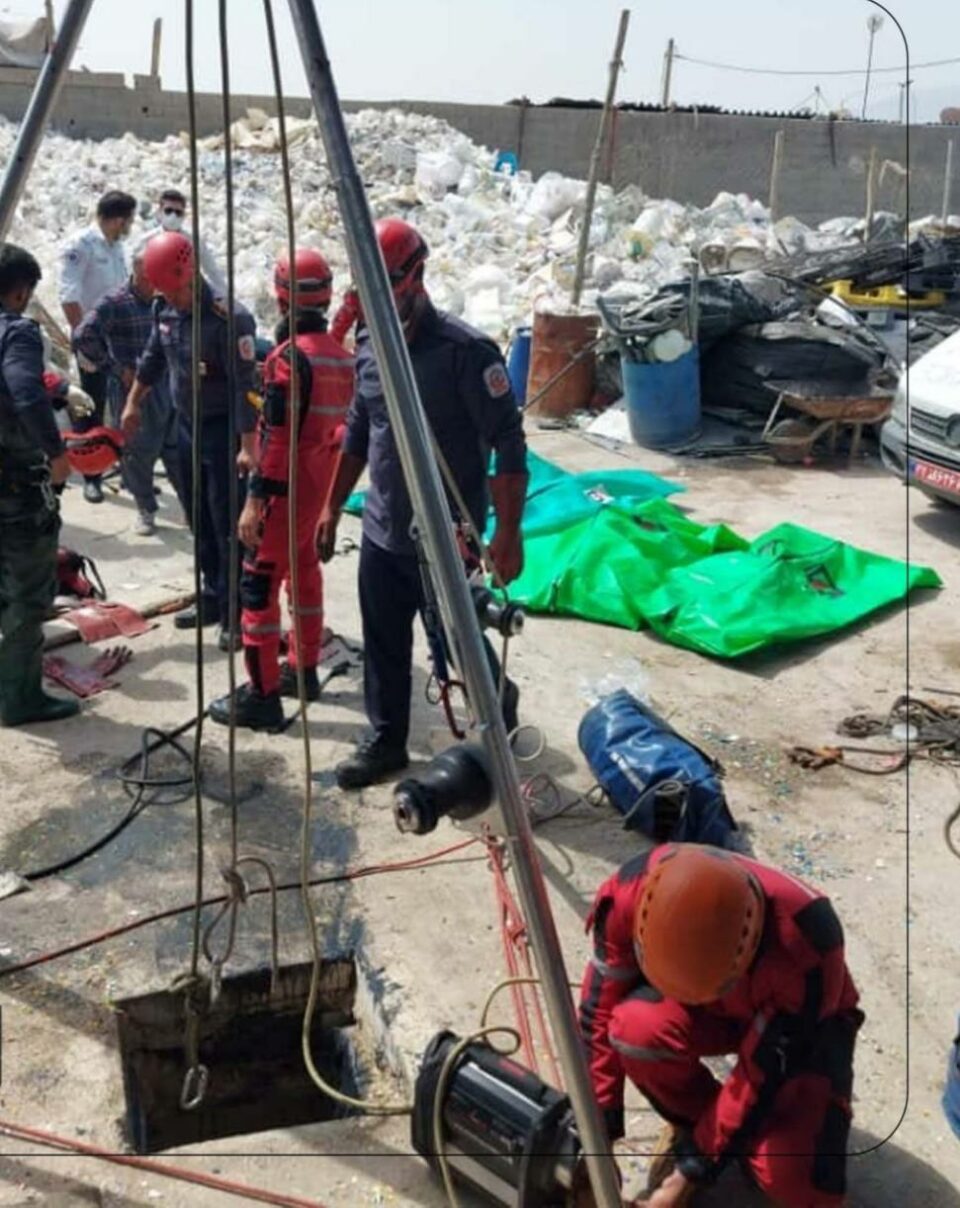 جانباختن چهار کارگر در شیراز