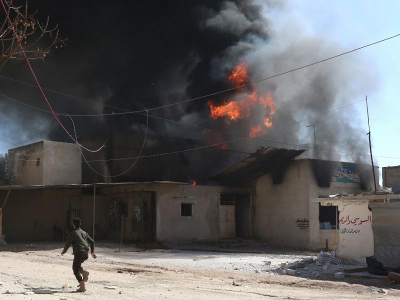 وقوع انفجار در انبارهای موشک شبه نظامیان مورد حمایت ایران در سوریه