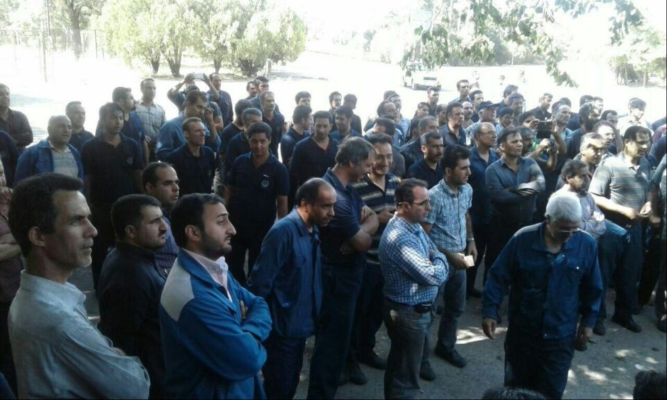 اعتصاب کارگران ماشین‌سازی تبریز 2