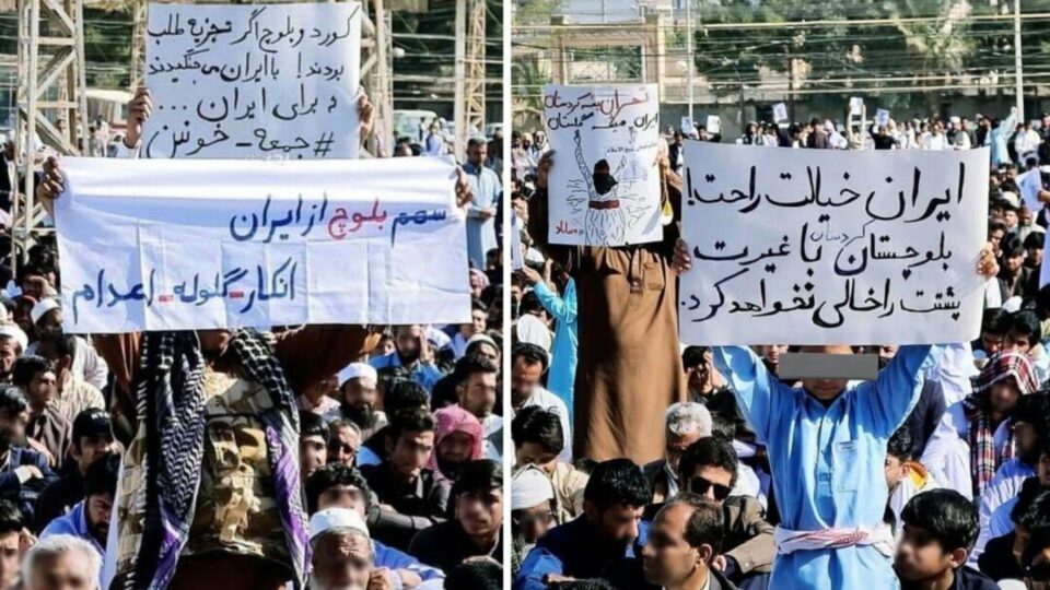 تظاهرات ضد حکومتی شهروندان در زاهدان2