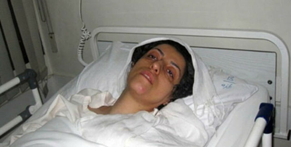محروم شدن نرگس محمدی از اعزام به بیمارستان1