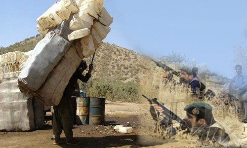 زخمی شدن هفت کولبر با تیراندازی مستقیم نیروهای هنگ‌مرزی در بانه3