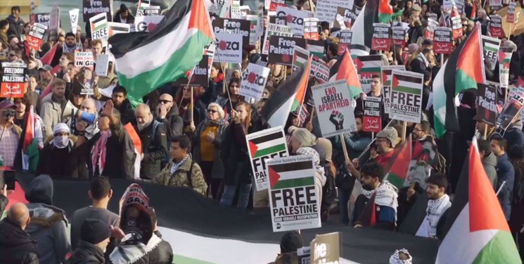 تظاهرات ضد اسرائیلی در سوئد و کانادا در حمایت از فلسطین