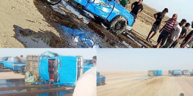 شش کشته و زخمی در پی برخورد چهار خودرو سوختبر 1