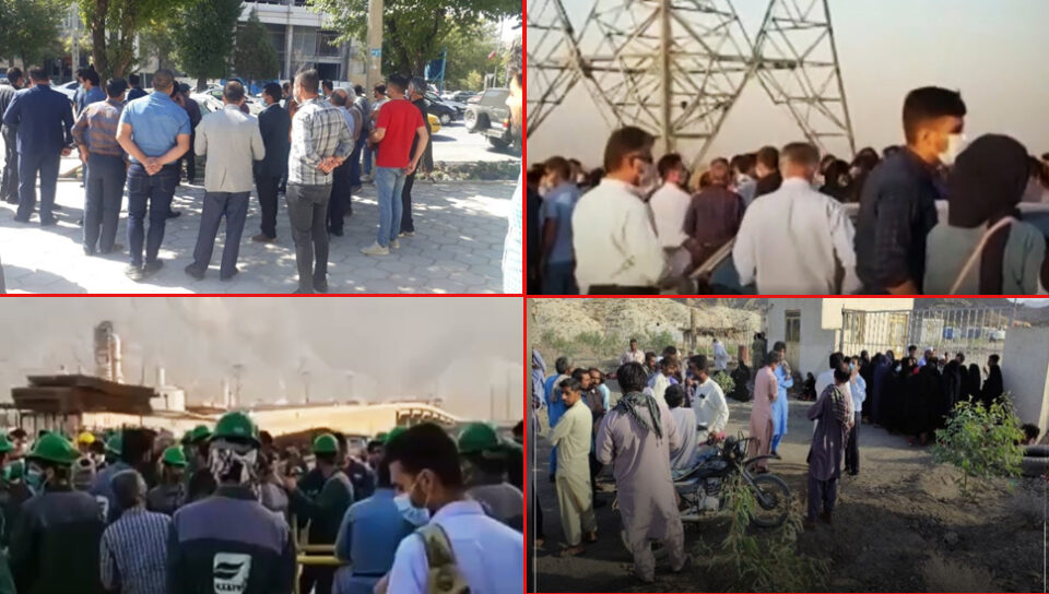اعتراض و اعتصاب اهالی رمشک در اعتراض به مصادره زمین‌ها1