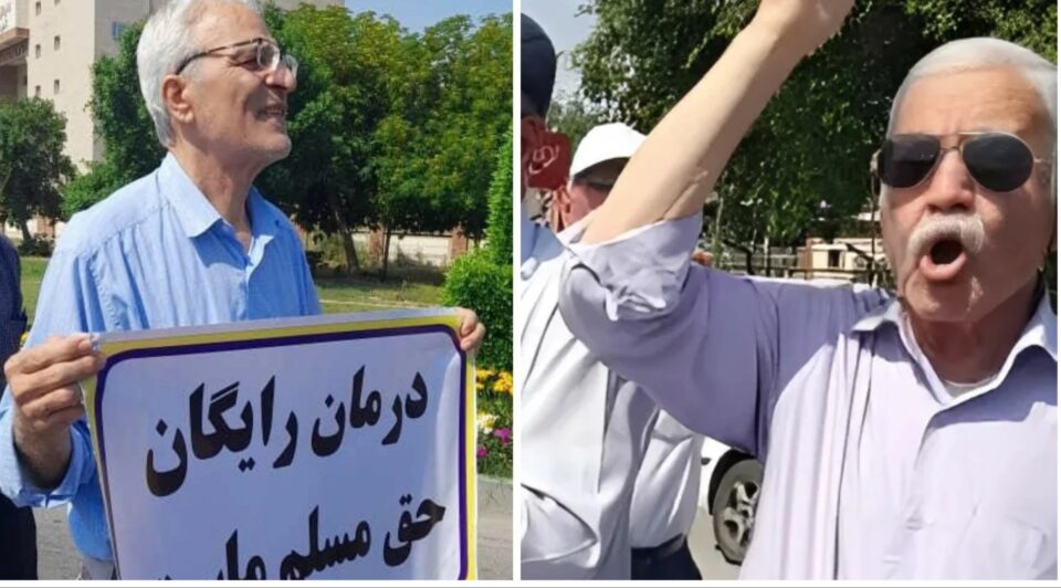 بازداشت دو نفر در گردهمایی اعتراضی بازنشستگان در اهواز