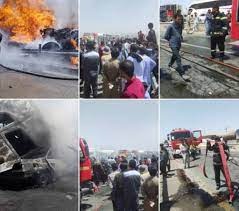 جان باختن سه سوختبر بلوچ بر اثر آتش سوزی خودرو در شهرستان عنبرآباد3