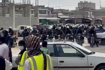 حضور نیروهای نظامی در خیابان‌های زاهدان با نزدیک شدن به سالگرد جمعه