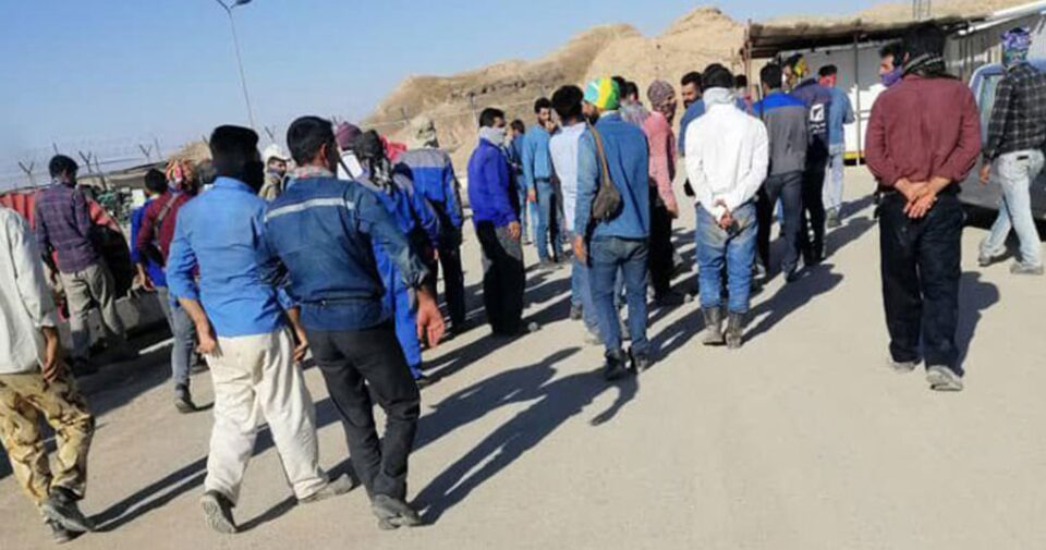 اعتراض کارگران فصلی گنابادی 2