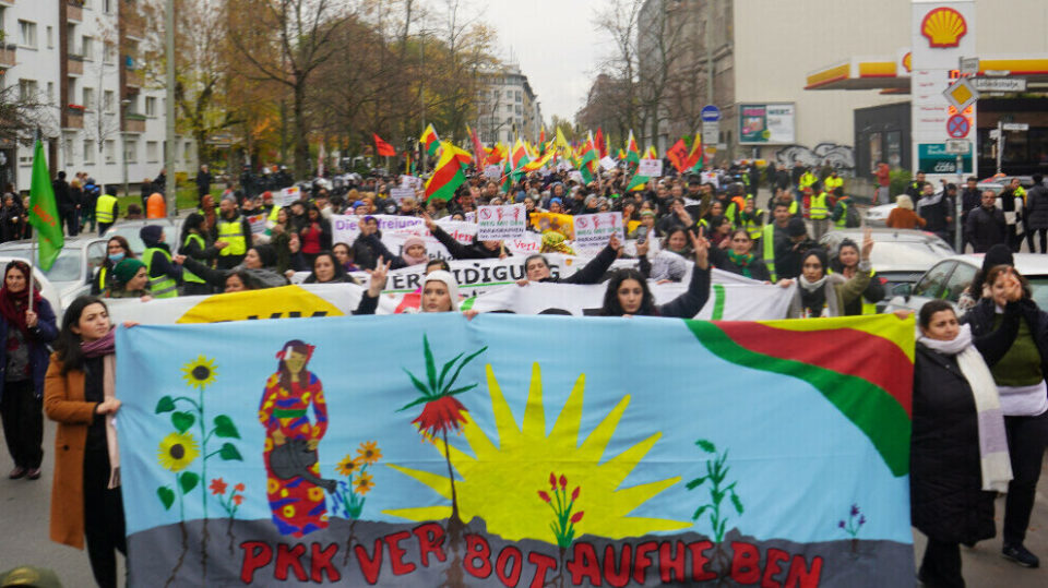 اعتراض به حملات دولت ترکیه علیه فعالان مدنی در شهر برلین2