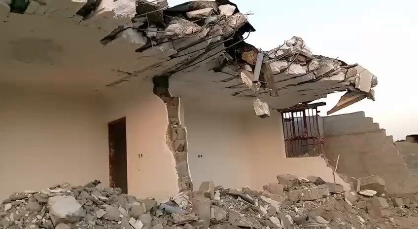 تخریب منازل مسکونی شهروندان بلوچ توسط نیروهای نظامی در چابهار 3