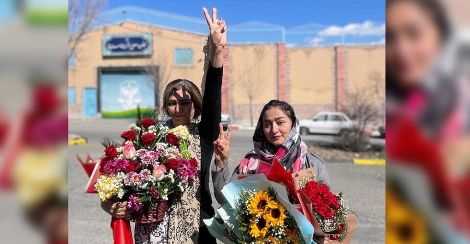 آزادی موقت باران ساعدی و لیلا پاشایی 2