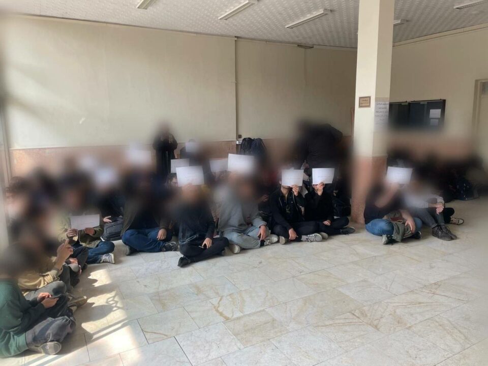 تحصن و تجمع اعتراضی دانشجویان خواجه نصیرالدین طوسی در تهران 3