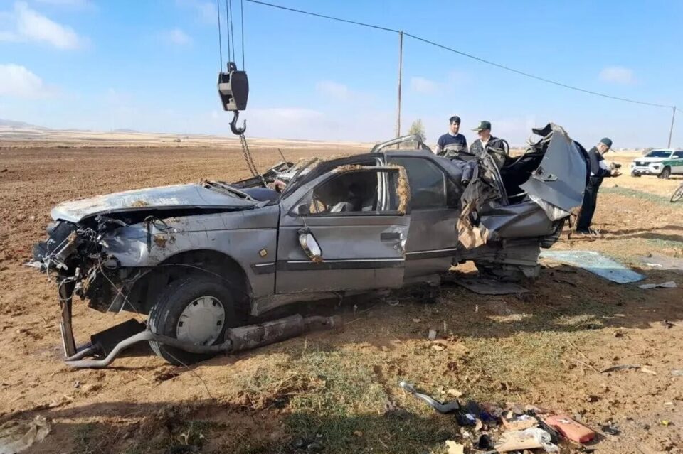 جان باختن 5 زندانی بلوچ بر اثر واژگونی خودرو1