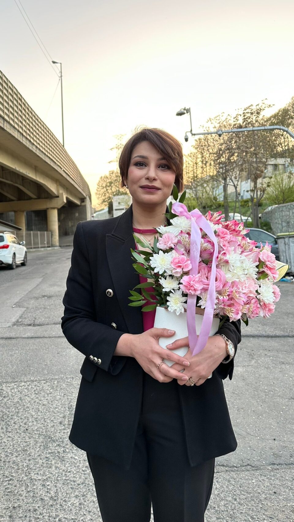 آزادی مشروط ویدا ربانی روزنامه نگار از زندان اوین