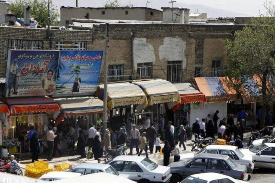 اعتراض کاسبان بازار دروازه کازرون در شیراز