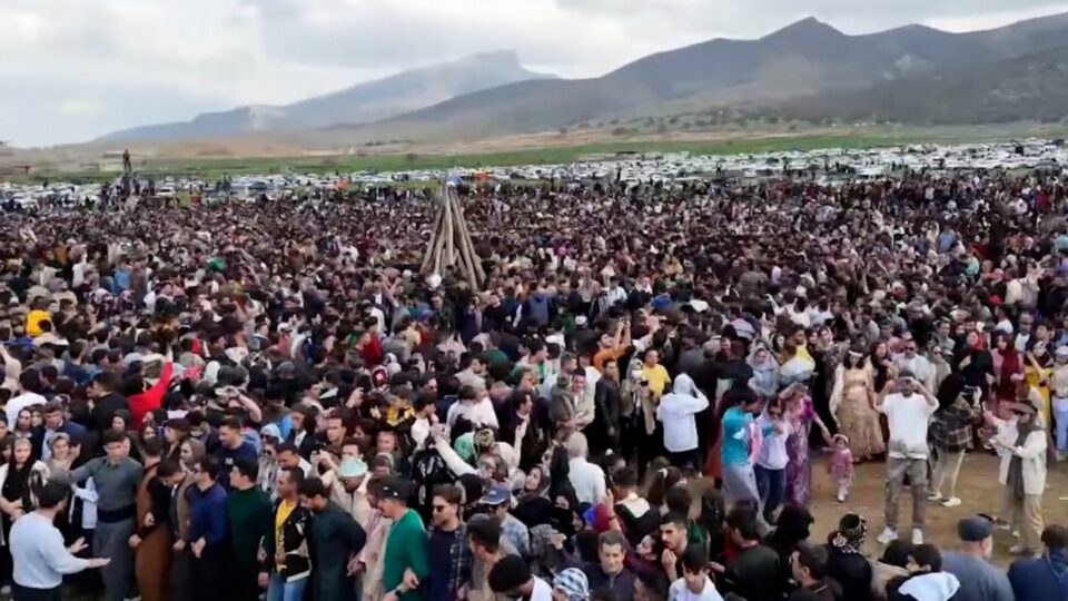 درگیری در مراسم نوروز در شهر پهله زرین‌آباد استان ایلام1