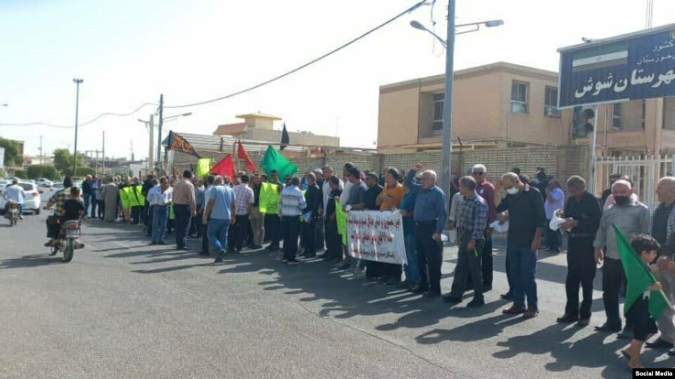 استمرار گردهمایی بازنشستگان تامین اجتماعی در شهرهای مختلف3