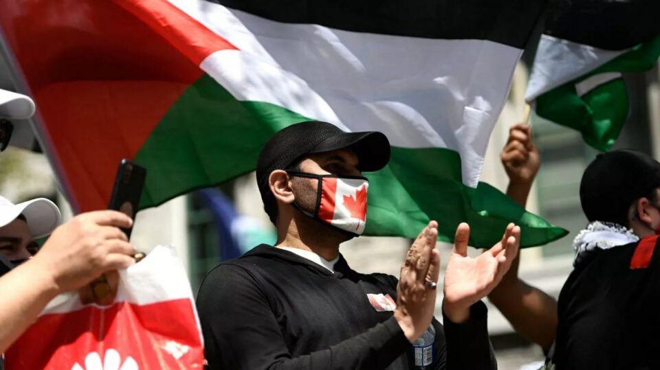 اعلام حمایت کانادا از کشور مستقل فلسطین