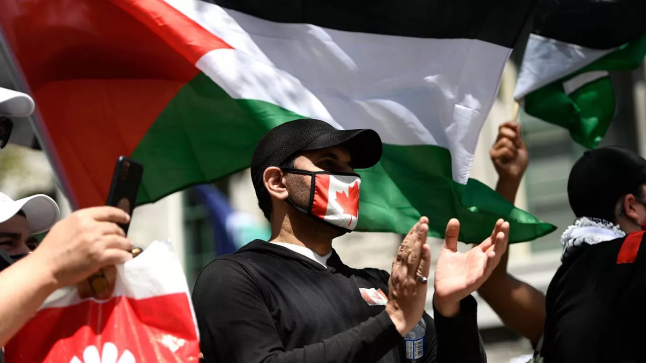 اعلام حمایت کانادا از کشور مستقل فلسطین