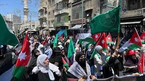 تظاهرات طرفداران فلسطینی ها در شهرهای اصلی کرانه باختری