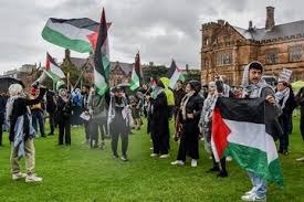 تظاهرات طرفداران فلسطینی ها در چند شهر استرالیا و دخالت پلیس