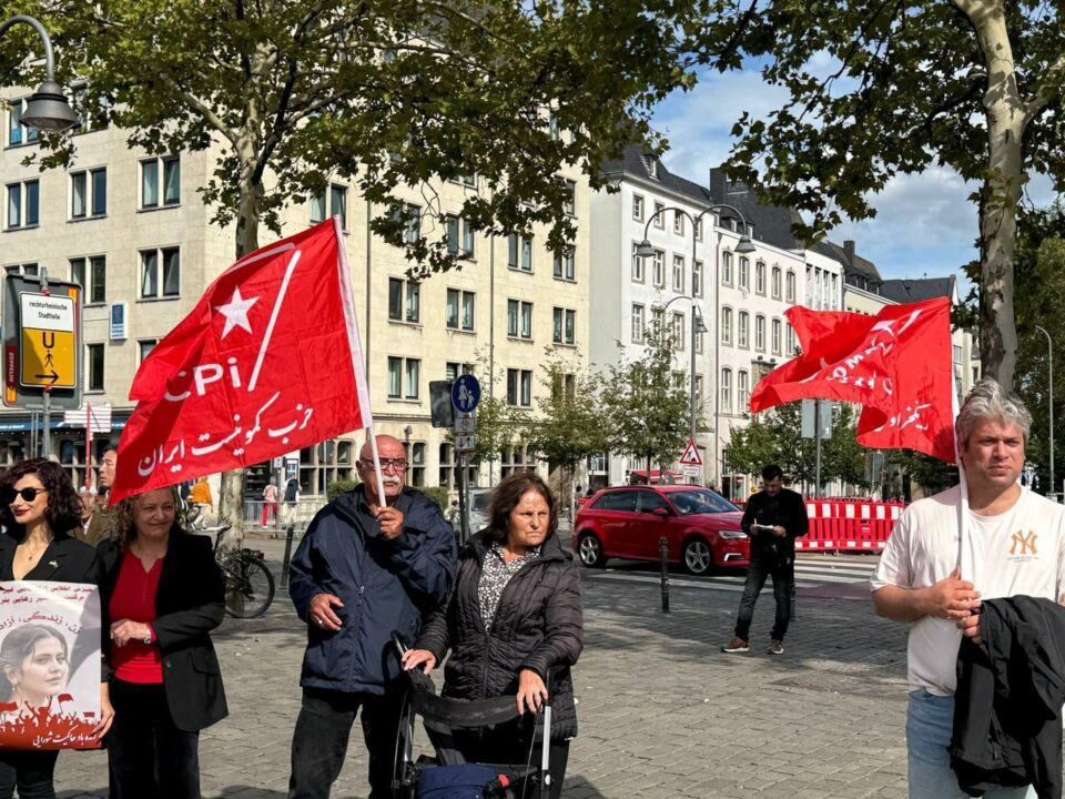 برگزاری آکسیون سومین سالروز انقلاب ژینا در کلن 3