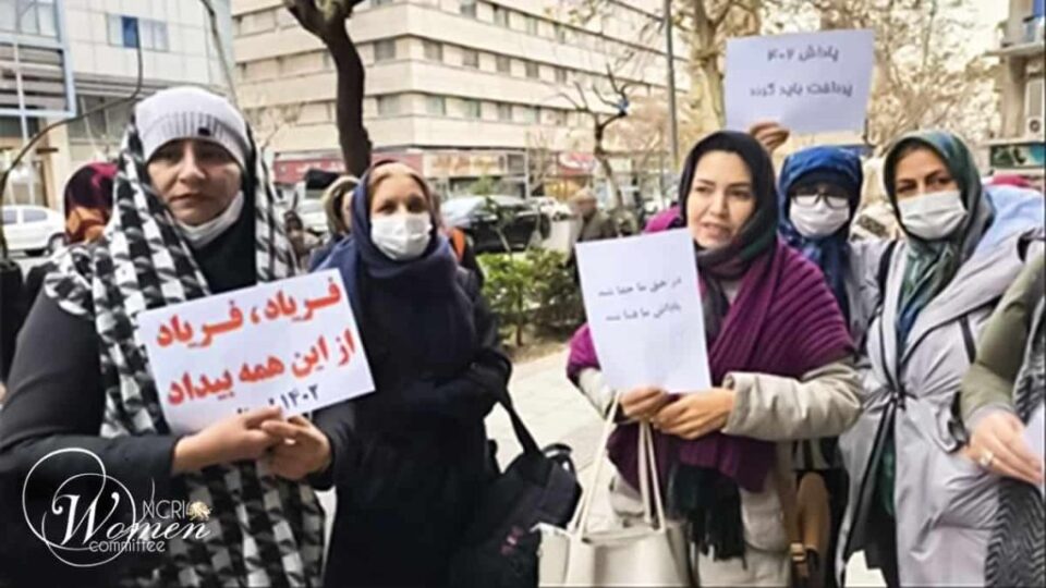 اعتراض ساکنان شهرک پارس جم با پیشگامی زنان
