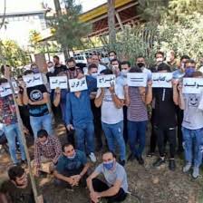 اعتراض گسترده کارگران شرکت خودروسازی بن‌رو ساوه