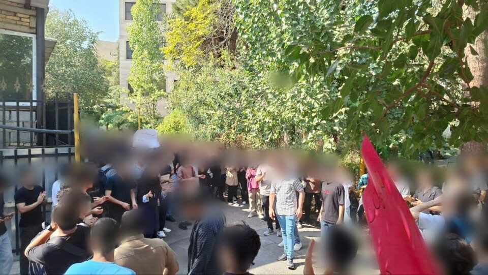 تجمع گسترده دانشجویان خواجه نصیر