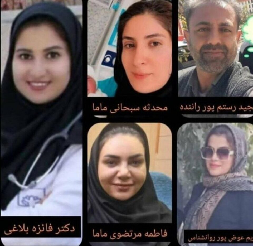 مرگ ۵ کارمند دانشگاه علوم پزشکی فسا در تصادف جاده‌ای1