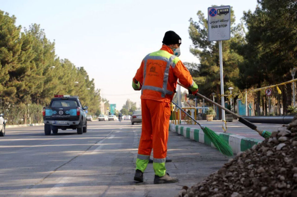 نارضایتی کارگران شهرداری کرمانشاه1