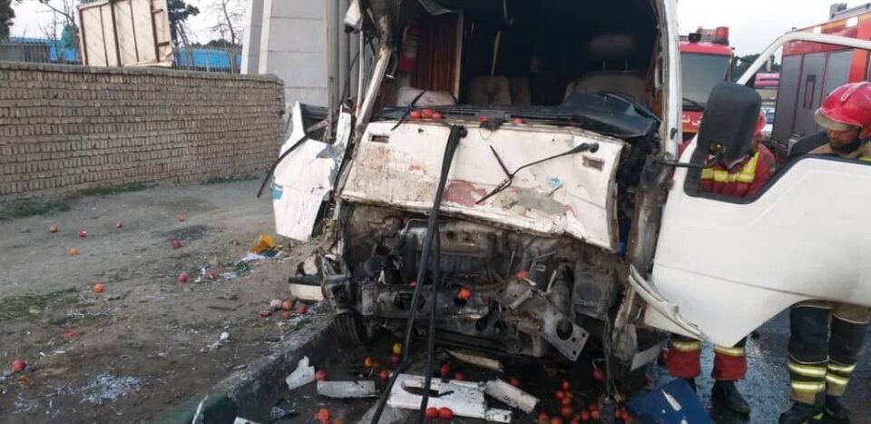 کشته و زخمی شدن 14 کارگر در خراسان1